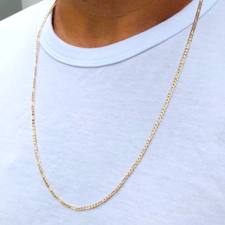 Colar Elos Três por Um Banhado a Ouro 18k — default