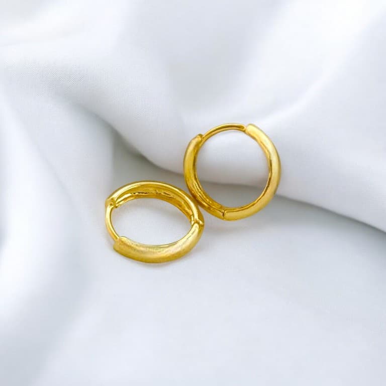 Brinco Argola Banho de Ouro 18k — default