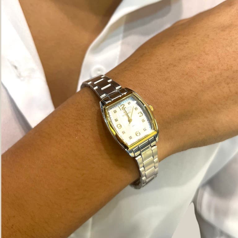 Relógio ecnos Elegance Mini Prata 2035MXO/1K