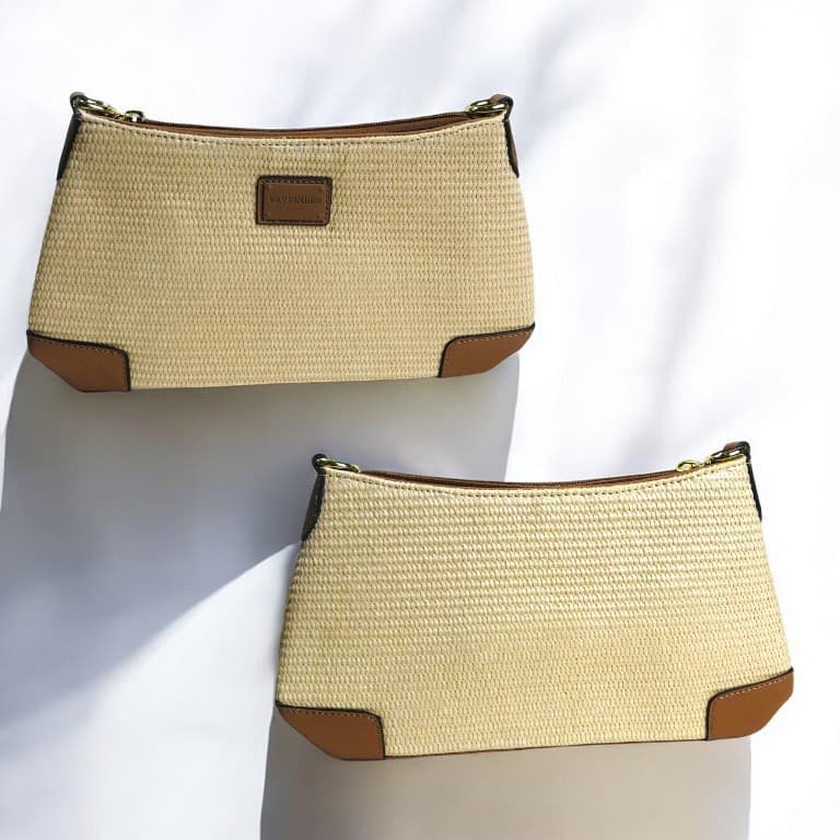 Bolsa Palha Bege