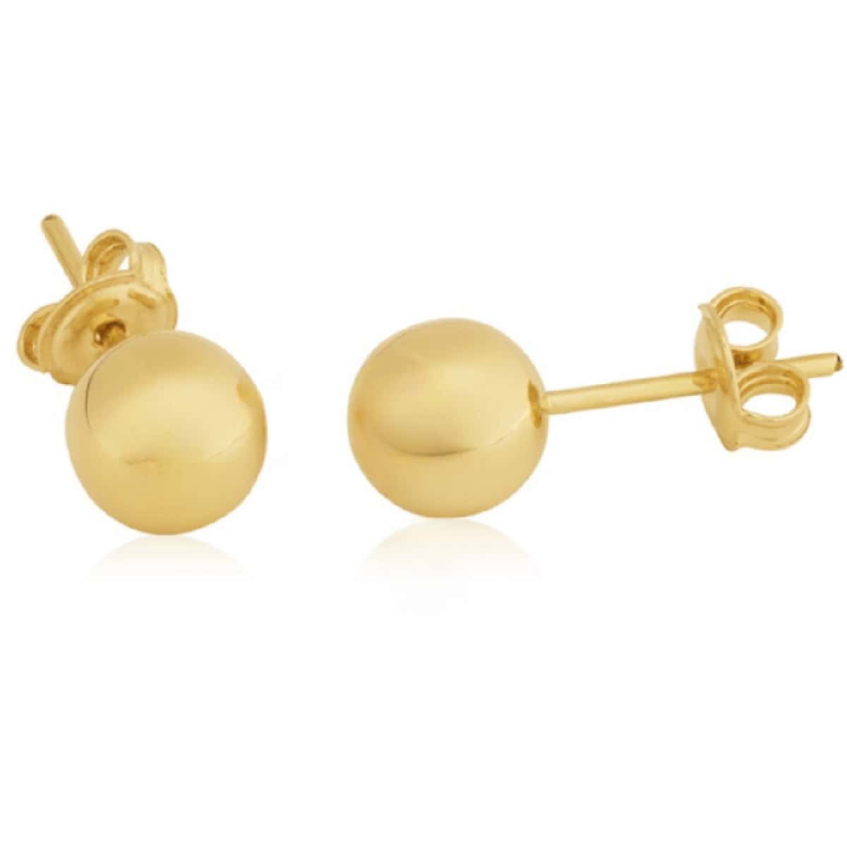 Brinco Baby Bolinha Banhado a Ouro 18k — default
