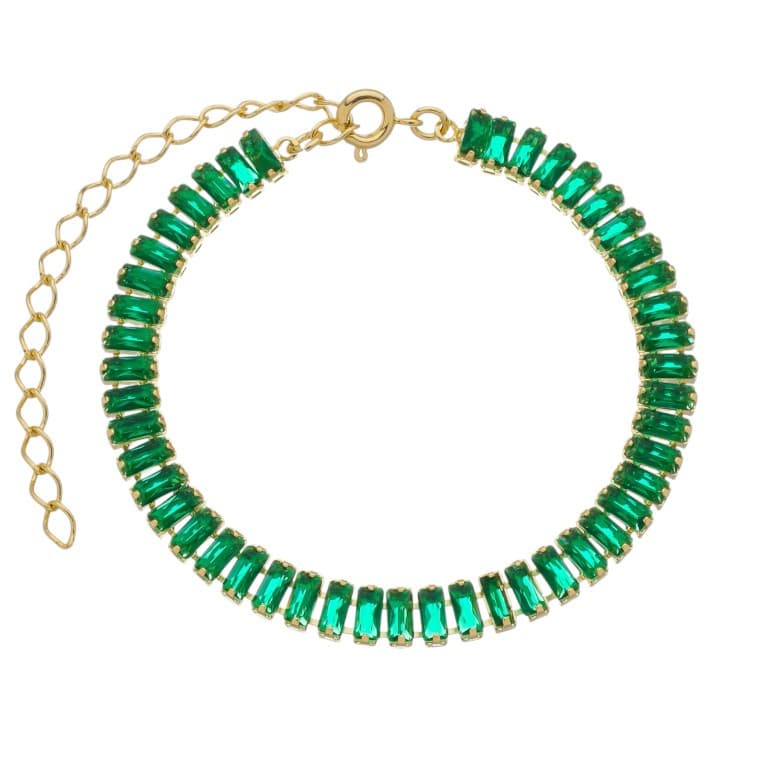 Pulseira Riviera Navete Banhado a Ouro 18K — default