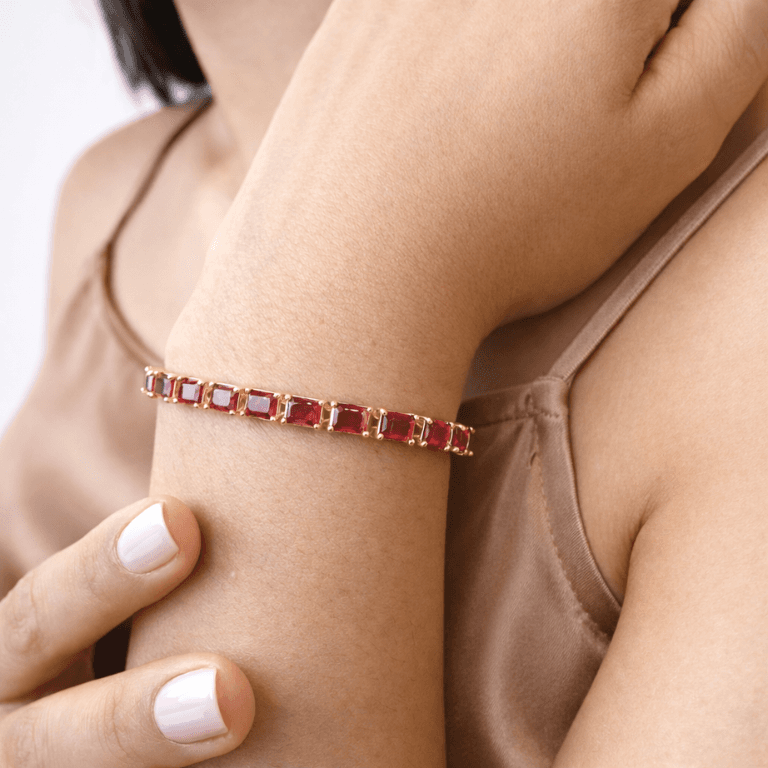 Pulseira Riviera Banhada a Ouro 18K