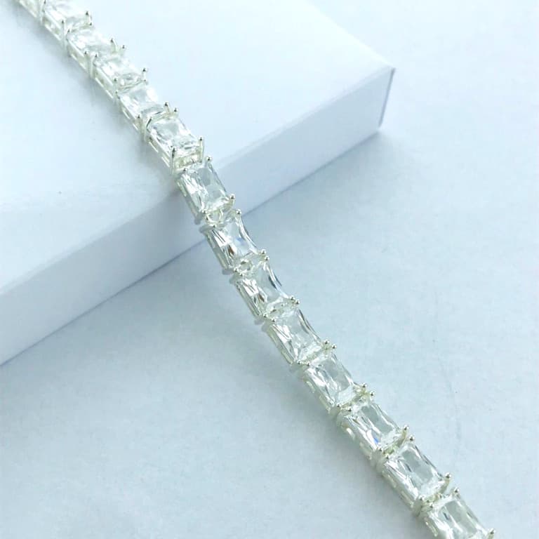 Pulseira Riviera Banhada a Prata 925