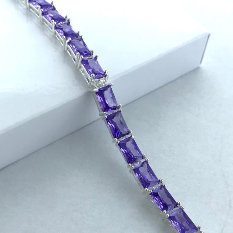 Pulseira Riviera Banhada a Prata 925