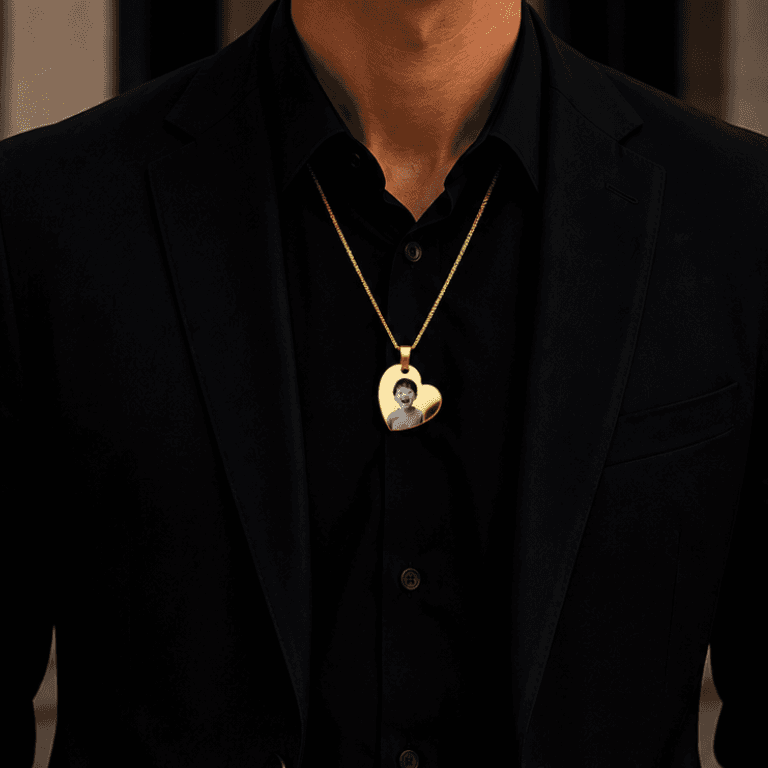 Colar Personalizável Banhado a Ouro 18K
