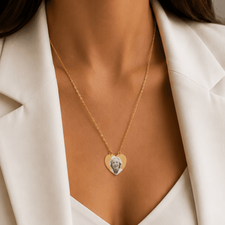Colar Personalizável Banhado a Ouro 18K