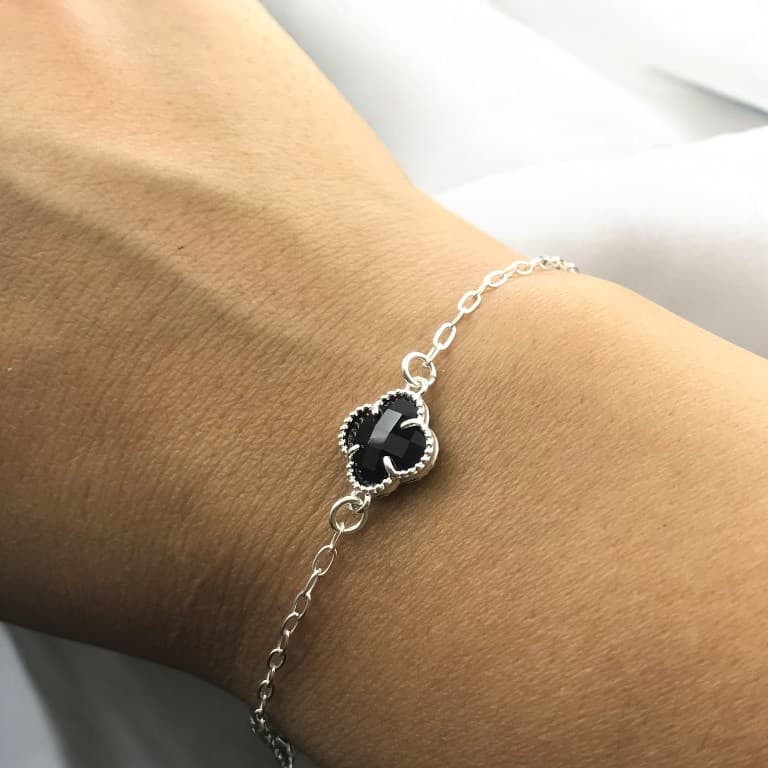 Pulseira Trevo em Prata 925