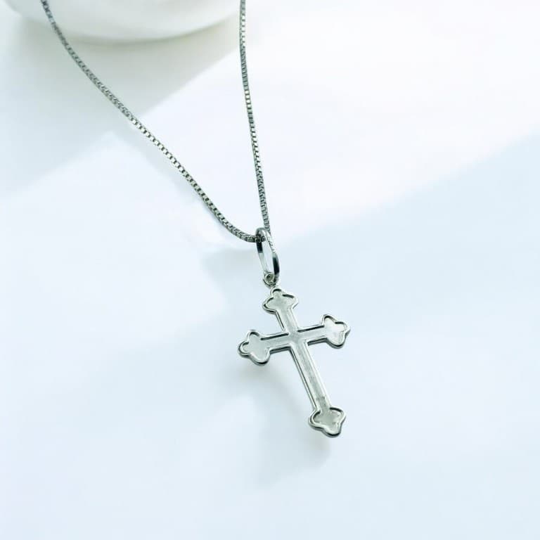 Pingente Cruz Prata 925