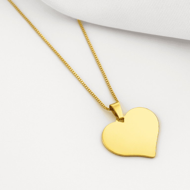 Colar Personalizável Banhado a Ouro 18K