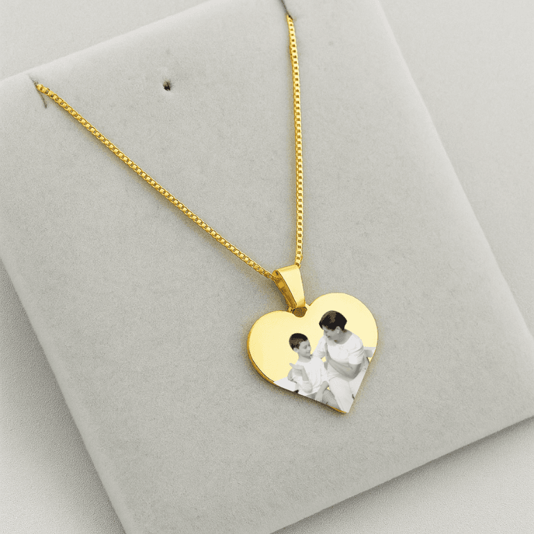 Colar Personalizável Banhado a Ouro 18K