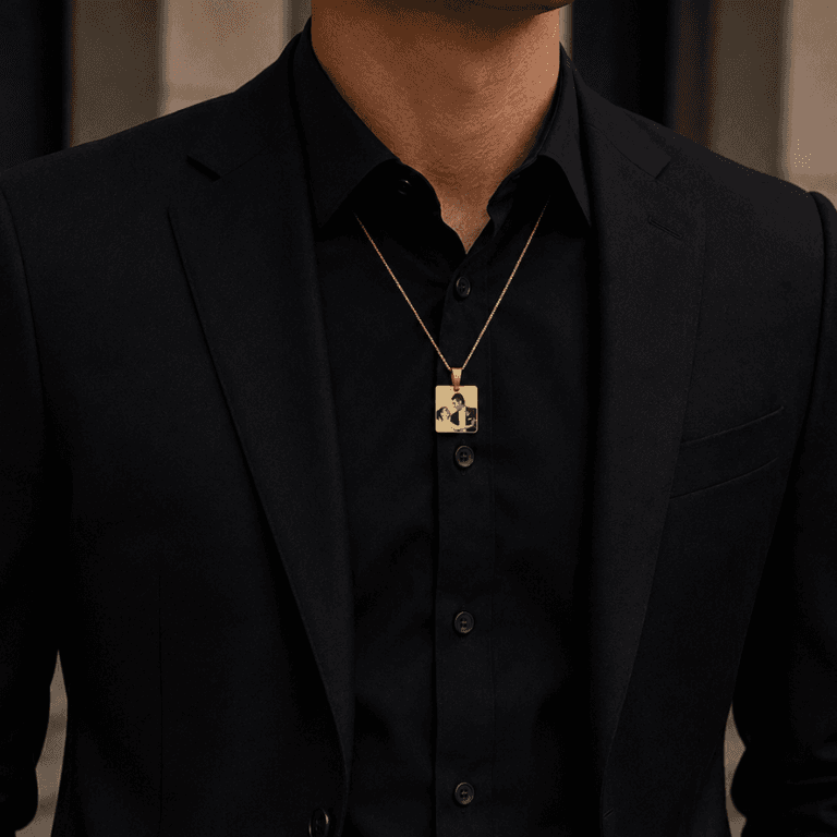 Colar Personalizável Banhado a Ouro 18K