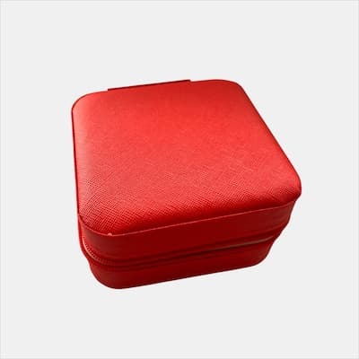Porta Joias De Bolsa — Vermelho