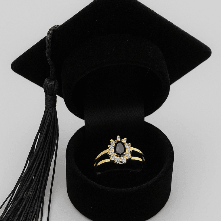 Caixa De Veludo para Anel Formatura