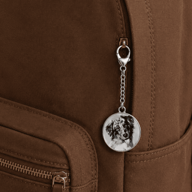 Chaveiro Personalizável em Aço Inoxidável -