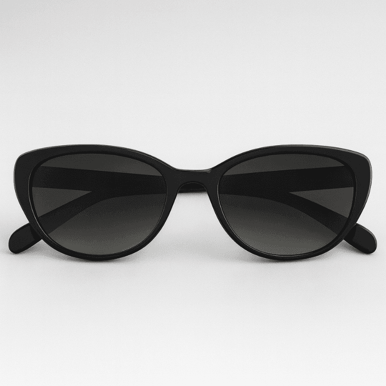 Óculos de Sol Classy Oval Polarizado Preto Claro — default