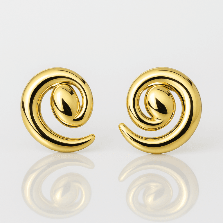 Brinco Redondo Banhado a Ouro 18K — default
