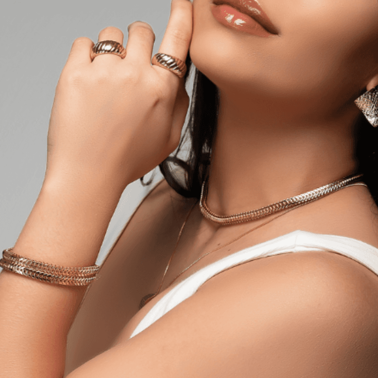 Pulseira Elos Lacraia Banhado a Ouro 18K — default