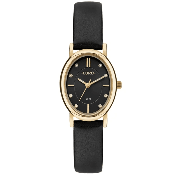 Relógio Euro Feminino Mini Dourado pulseira de couro - EU2035ZBY/3P — default