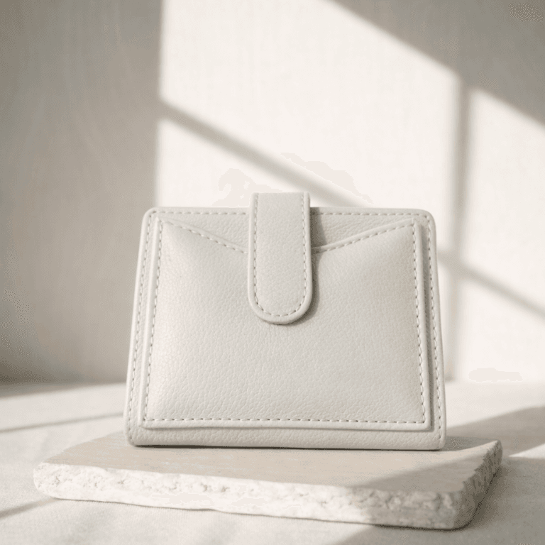 Carteira Elegance Couro Legitimo – Organização com sofisticação — Off White