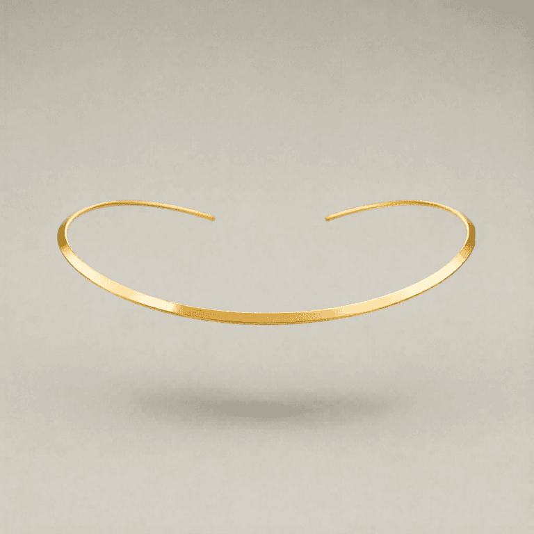 Choker Aro Banhada a Ouro 18K — default