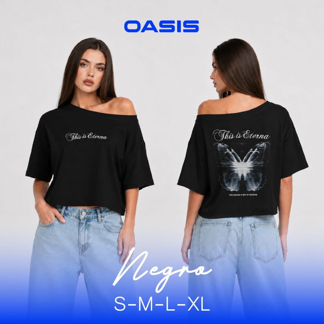 Polos GIRLS — OASIS O NEGRO
