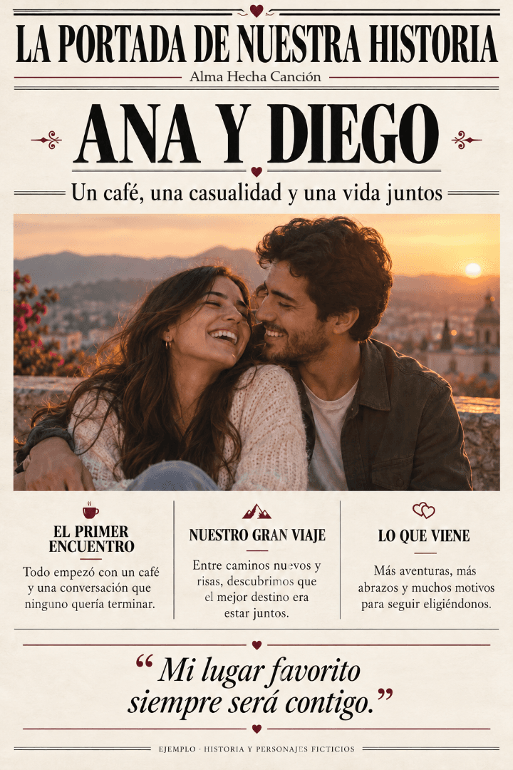 La portada de nuestra historia — default