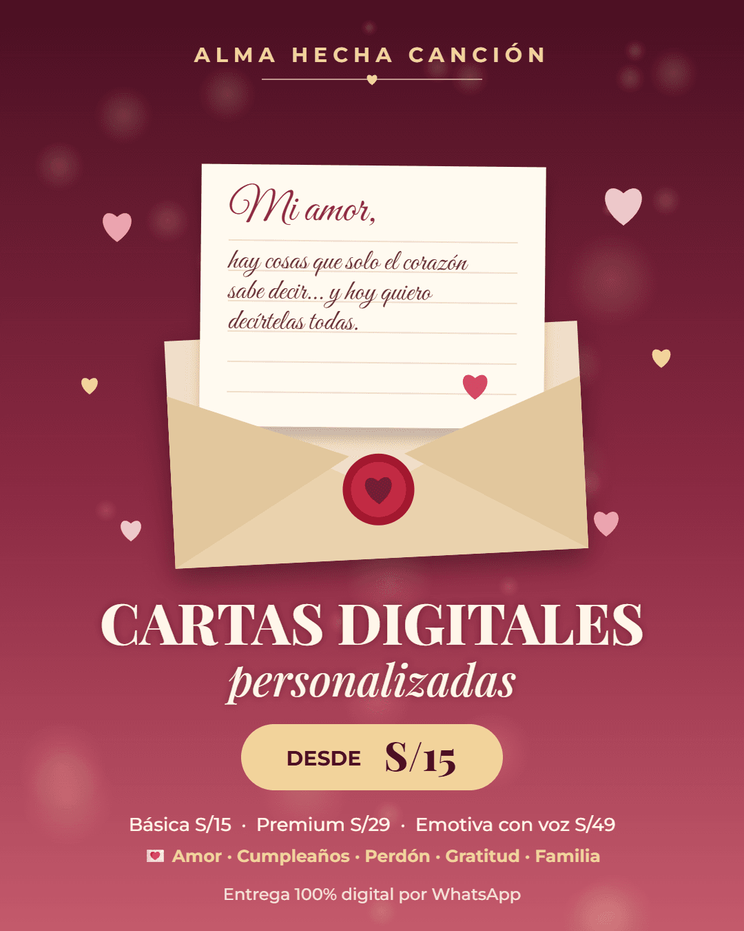 Cartas Digitales Personalizadas