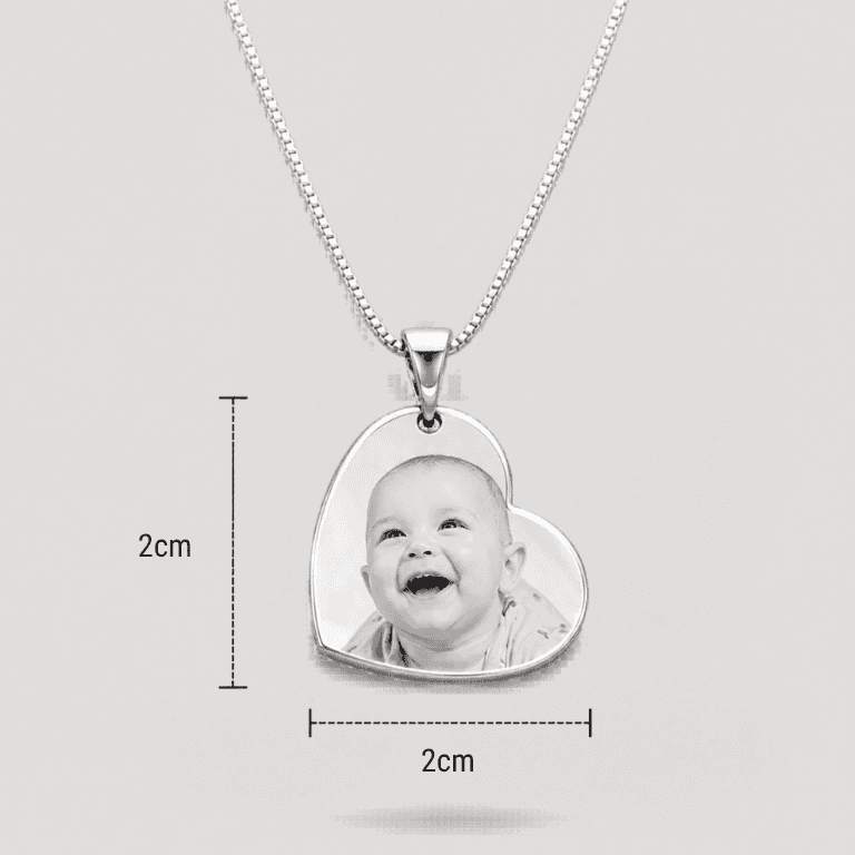Colar Personalizável Banhado a Prata