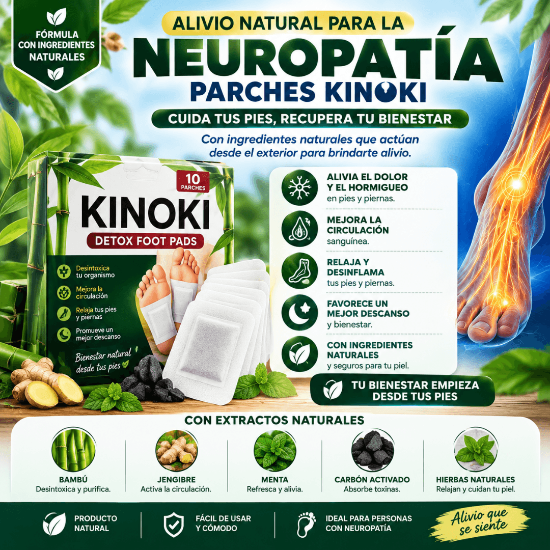 PARCHES KINOKI