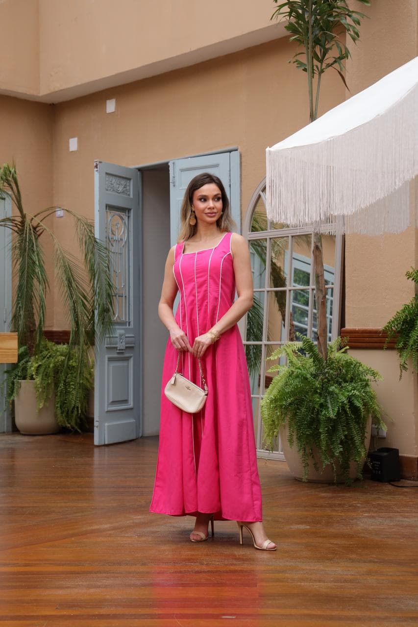 Vestido BIANCA — PINK - ÚNICO (38-42)