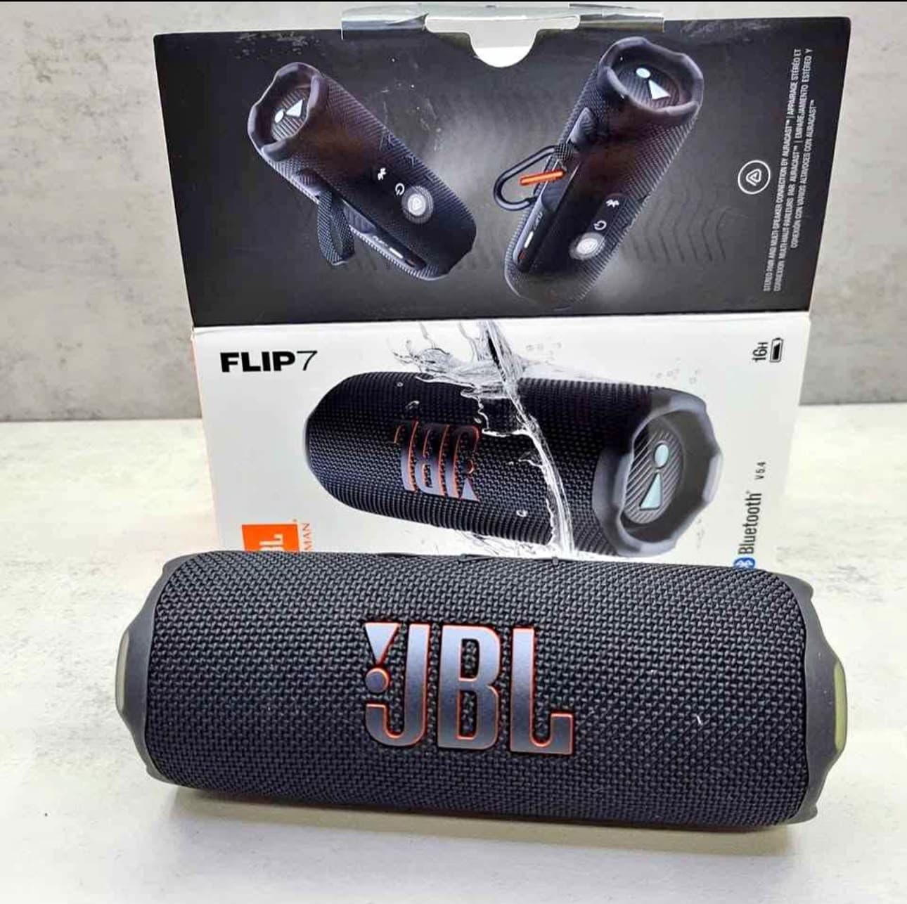 Parlante Portátil JBL Flip 7 — NEGRO
