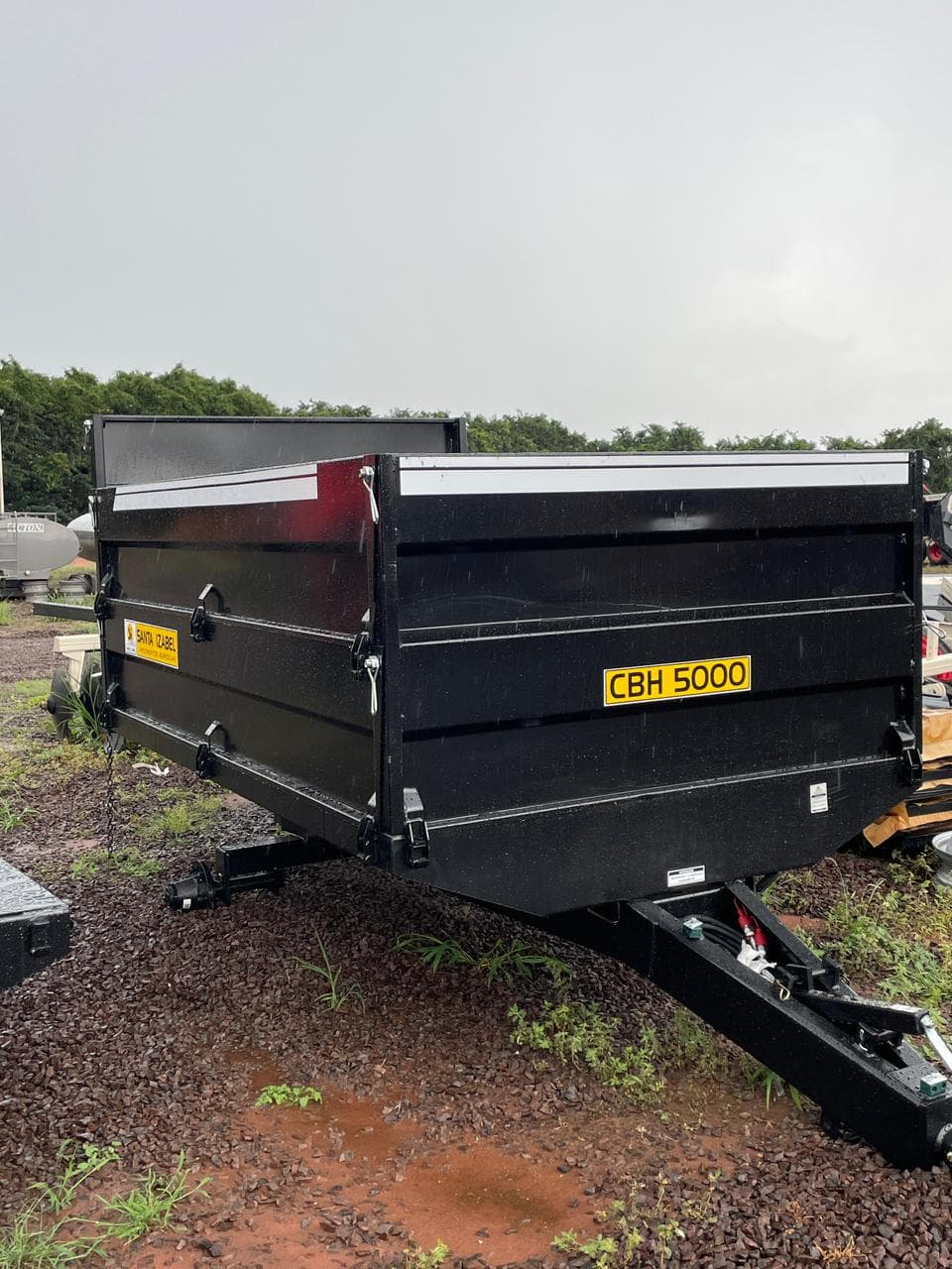 Carreta Basculante Modulada CBH 5000 Santa Izabel - Rodado Duplo (Sem Pneu) — default