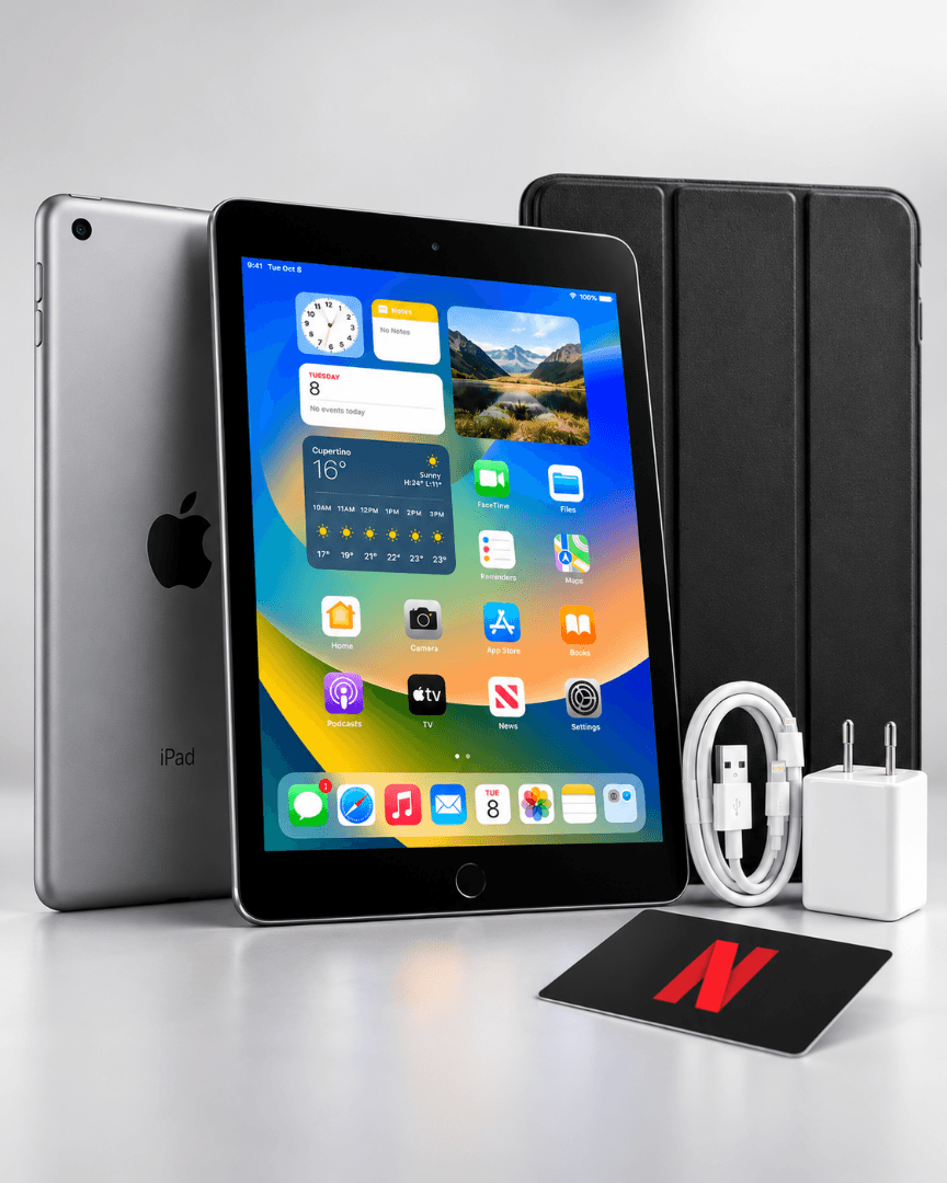 Apple iPad 6ta Generación 128GB Plata Open Box Garantía 5 Meses