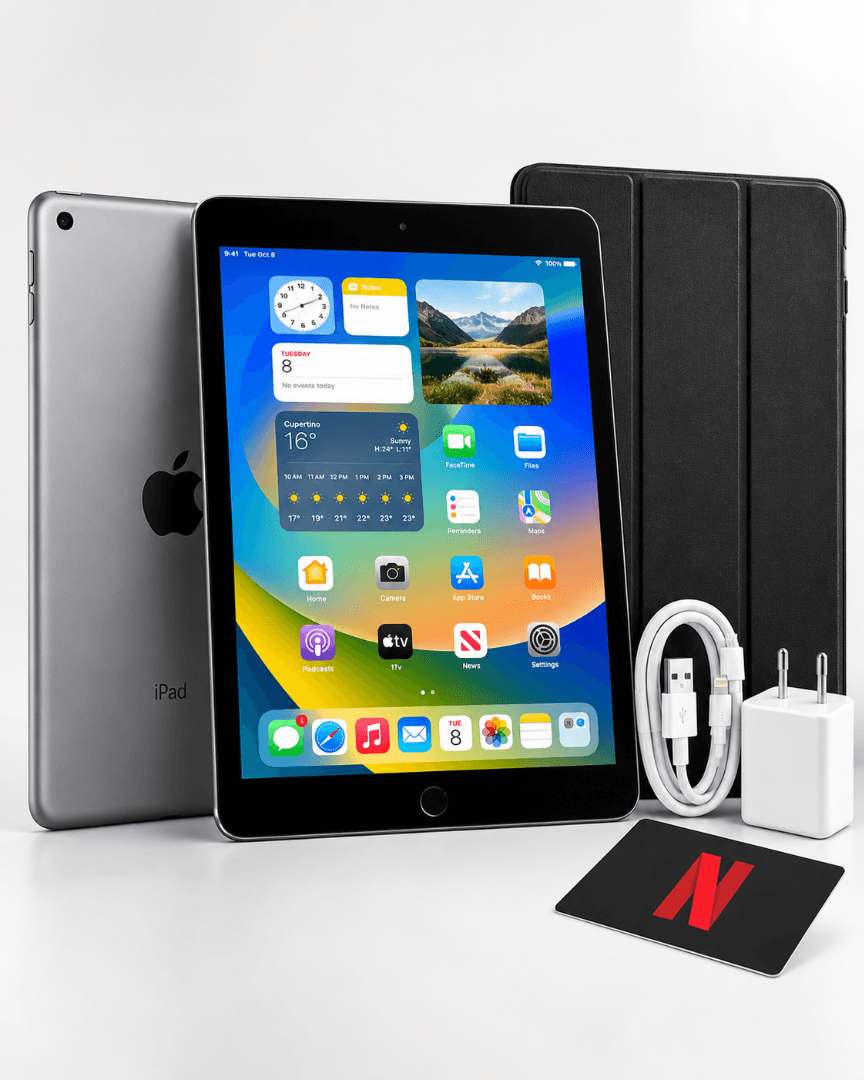 Apple iPad 6ta Generación 128GB Plata Open Box Garantía 5 Meses