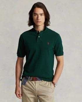 Polo Cuello Camisero Polo Ralph Lauren — L - VERDE MILITAR