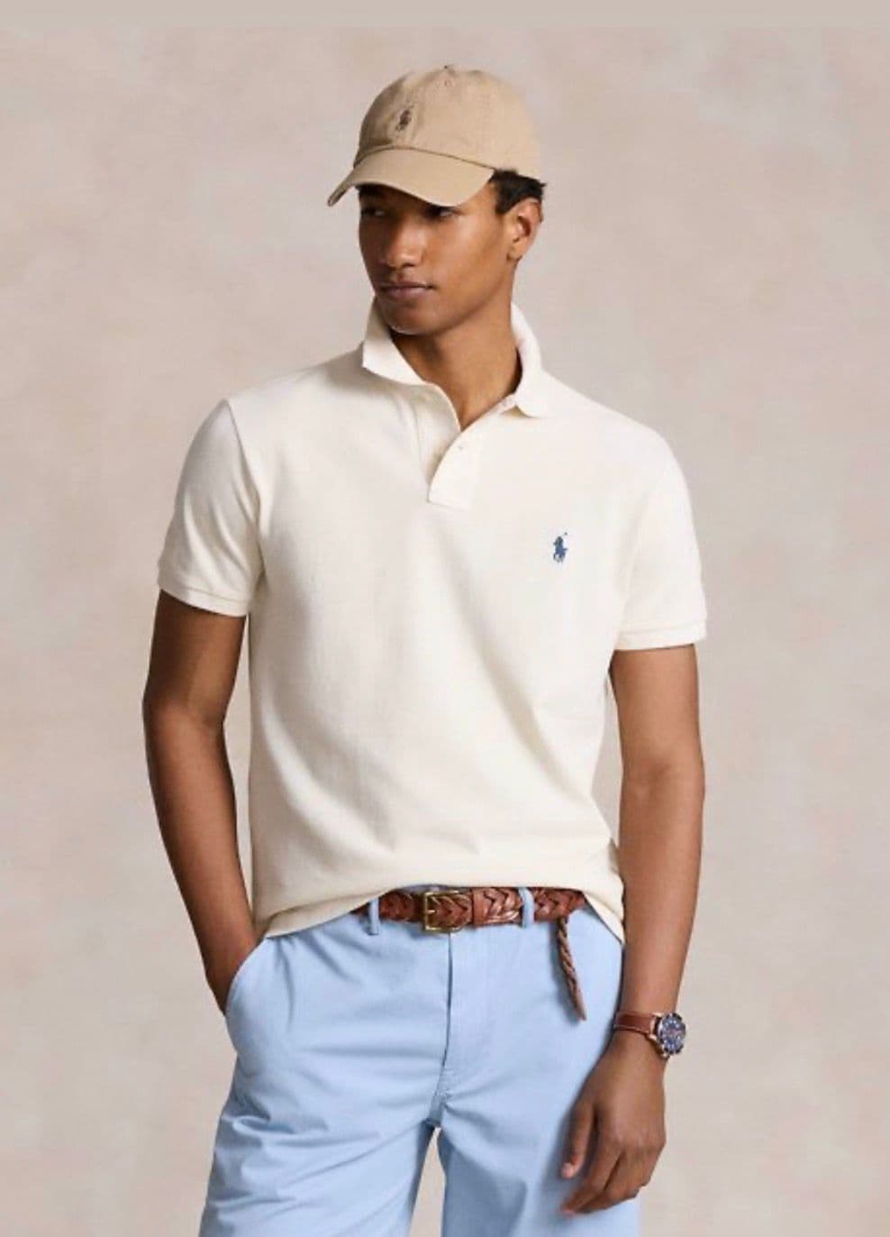 Polo Cuello Camisero Polo Ralph Lauren — L - BLANCO