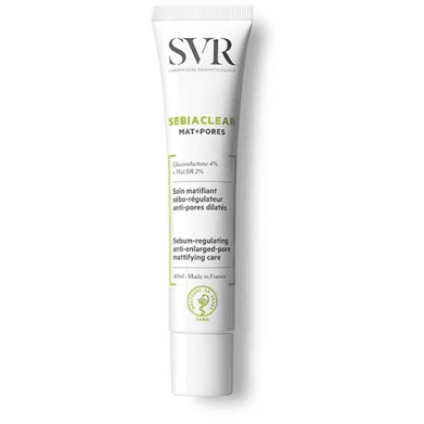 El SVR Sebiaclear Mat Pores es un tratamiento matificante, hidratante y seborregulador de 40 ml