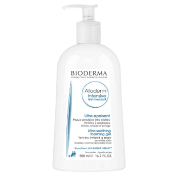 Bioderma Atoderm Intensive Gel Moussant en su presentación grande de 500 ml es un gel limpiador