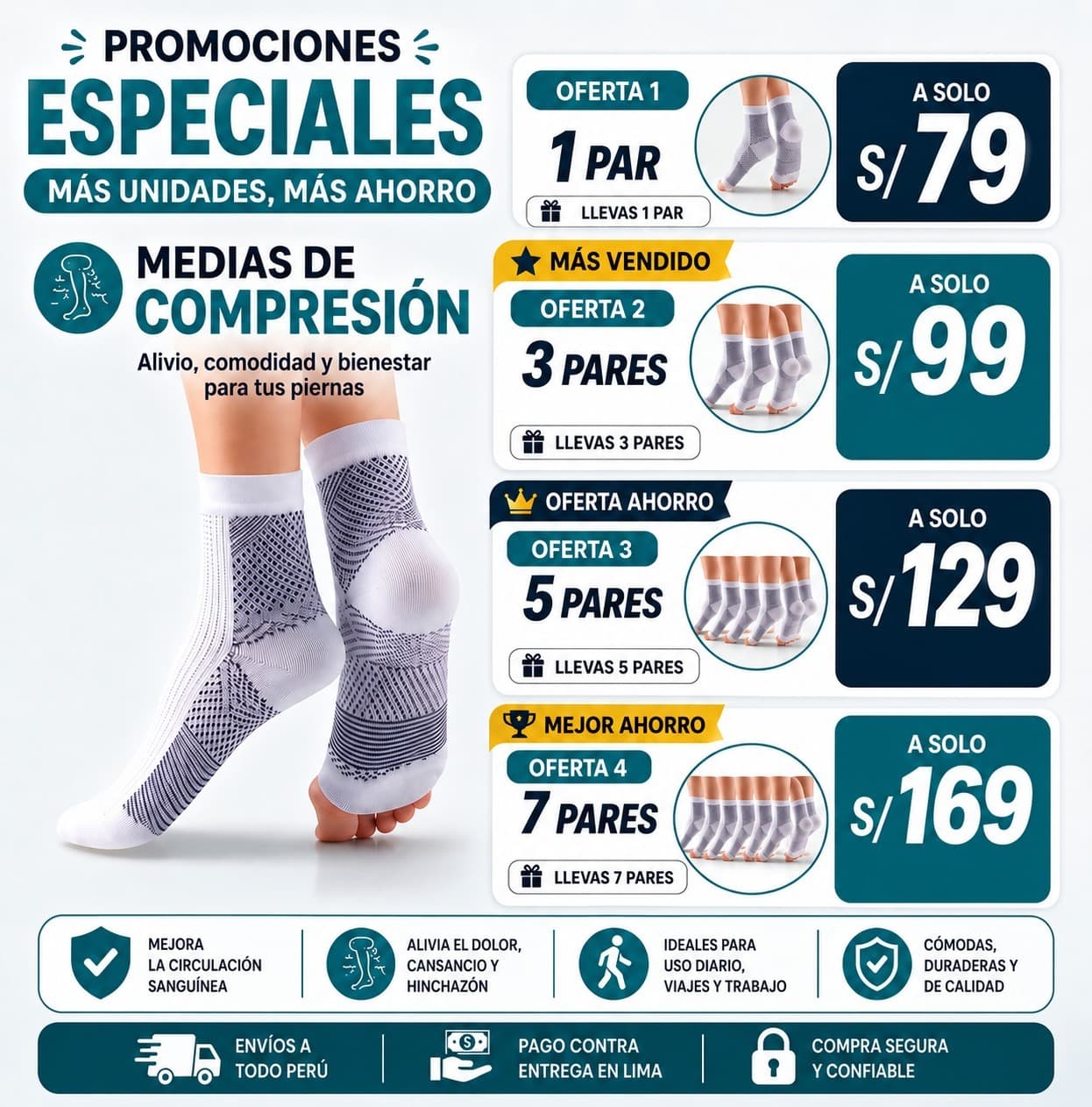 Medias de Neuropatía