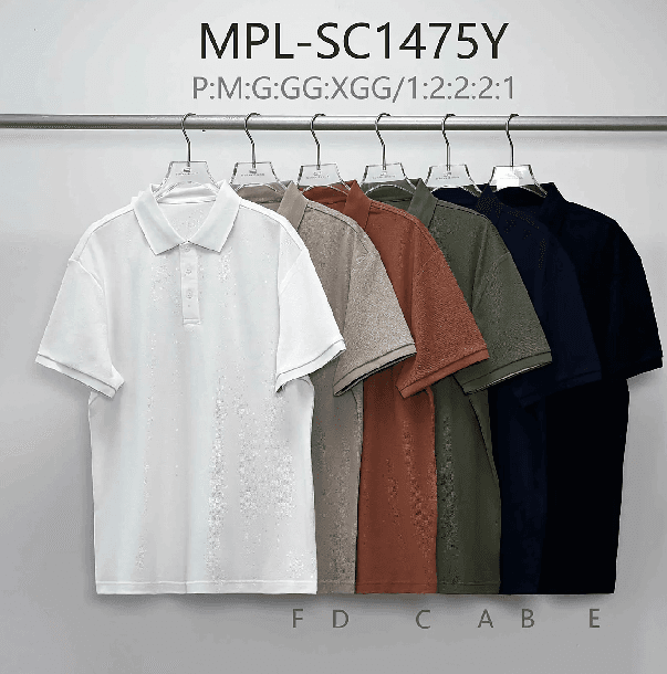 MPL-SC1475Y CAMISA MASCULINA — Branco / G1