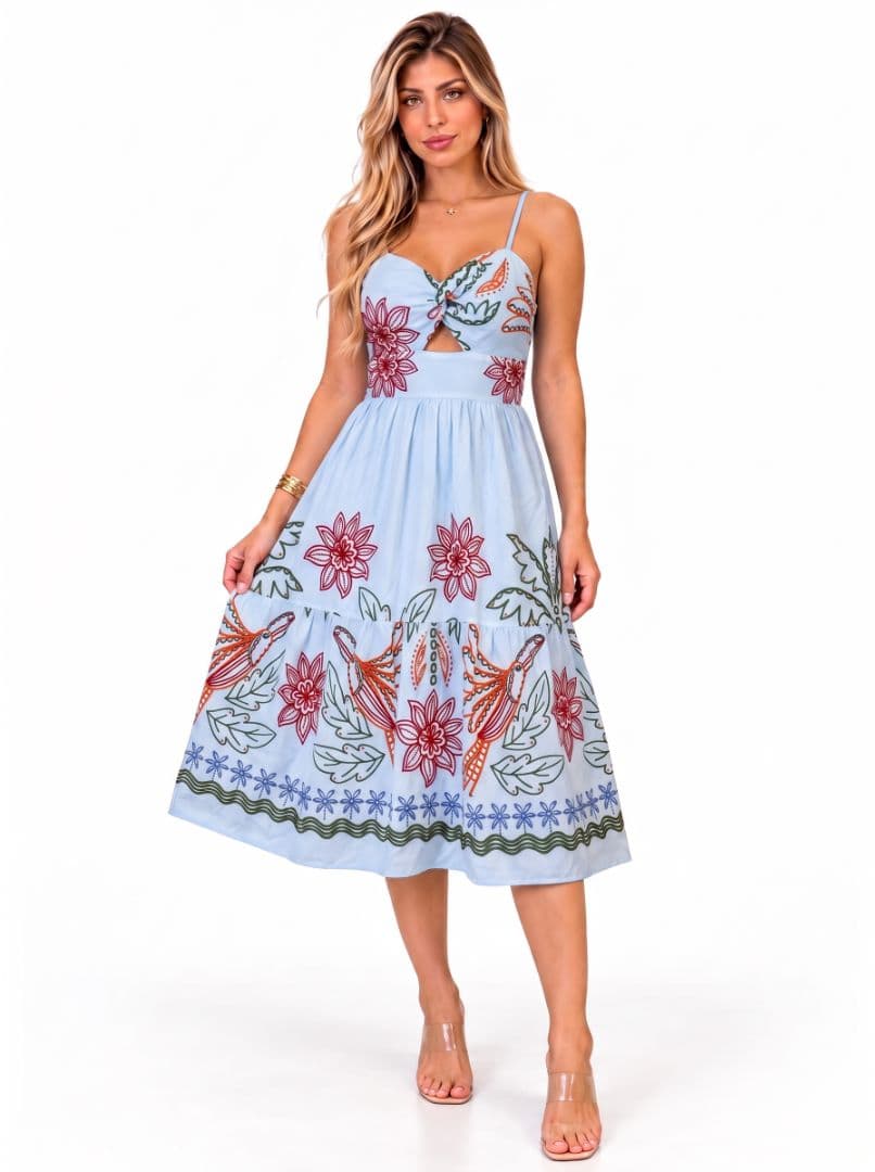 Vestido vitória curto viscolinho