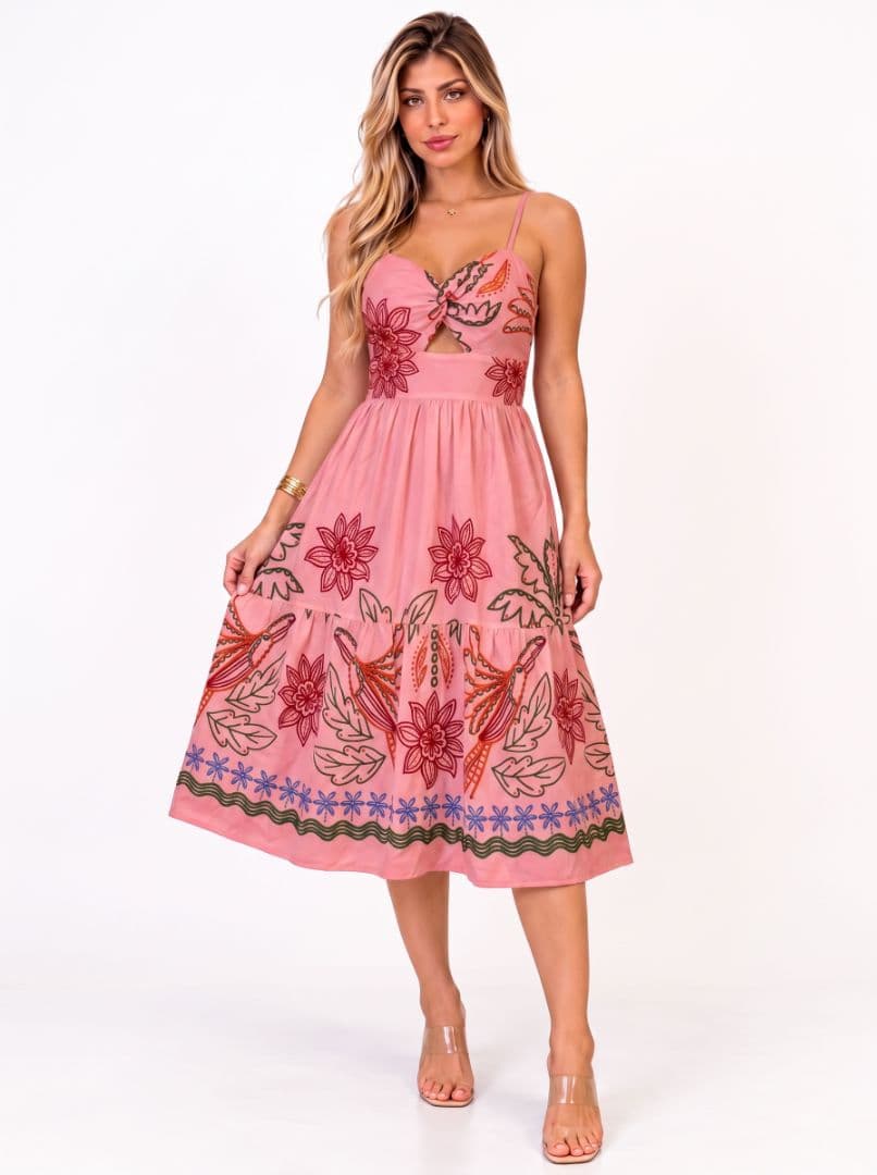 Vestido vitória curto viscolinho