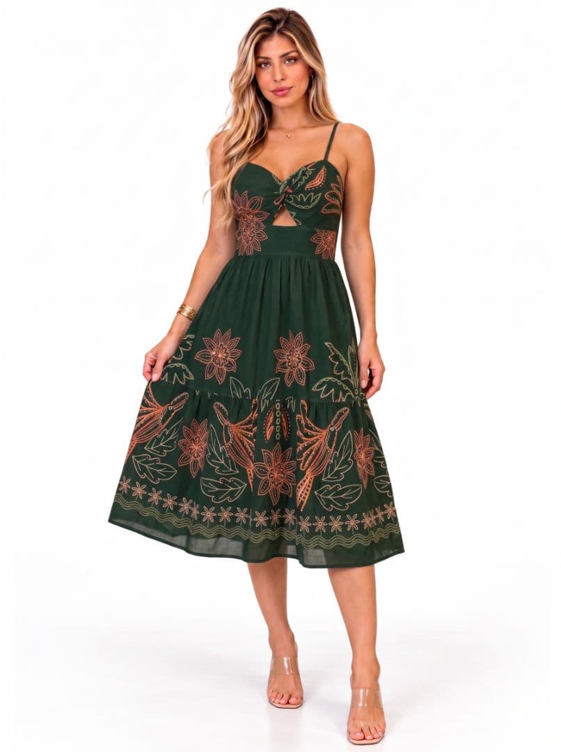 Vestido vitória curto viscolinho