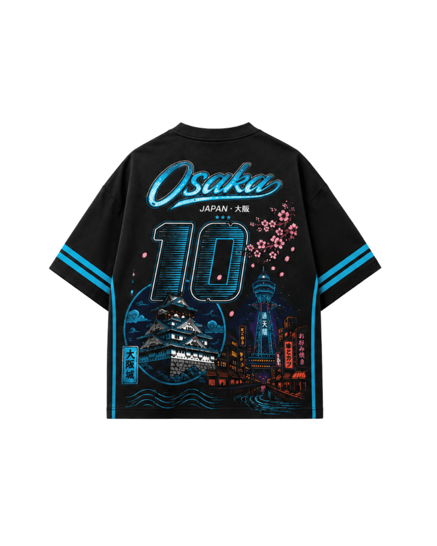 Camiseta boxy Osaka