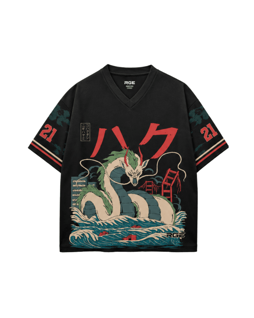 Camiseta boxy Dragon (C/J) — S