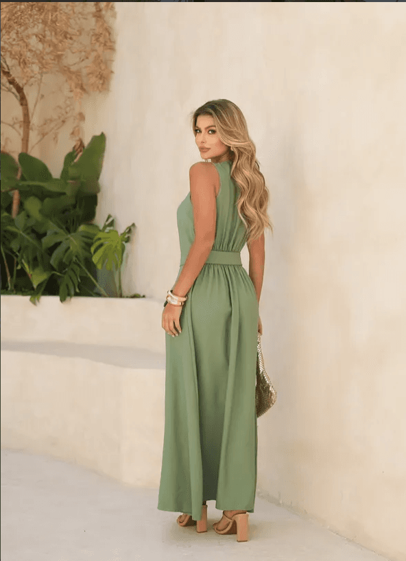 VESTIDO BELA — VERDE - GG