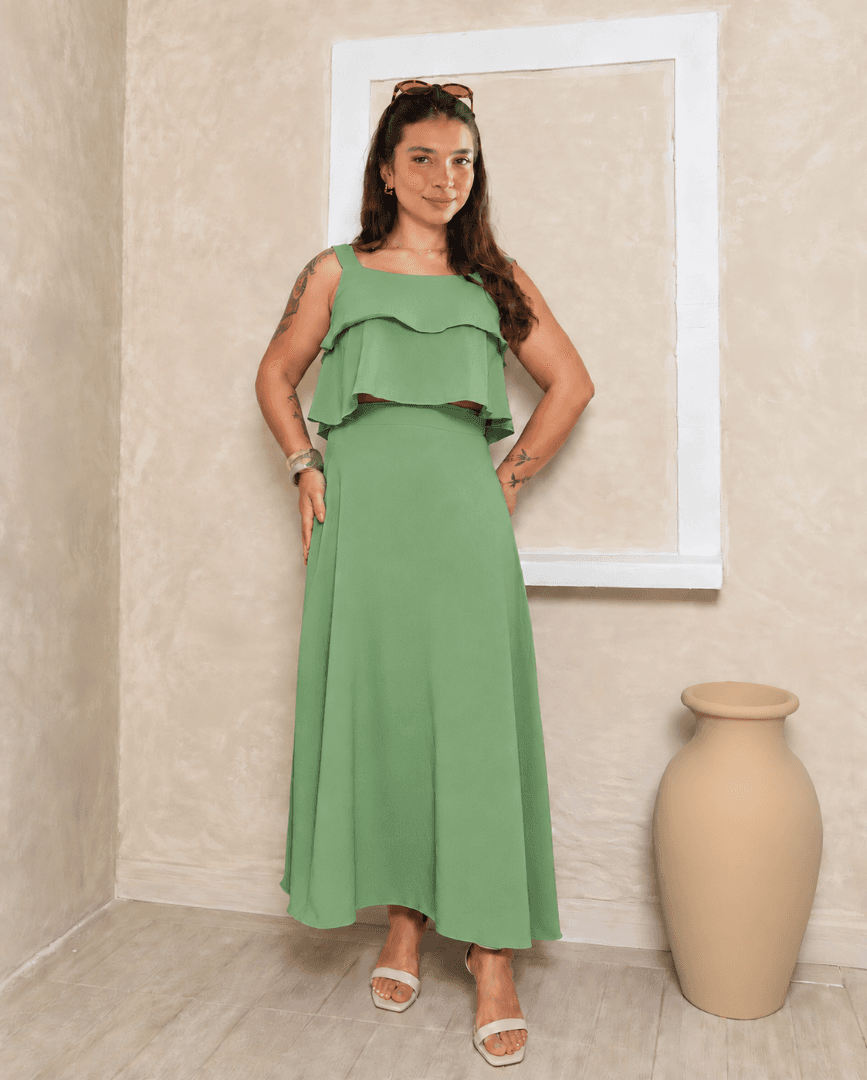 Conjunto Lora — VERDE MENTA - M