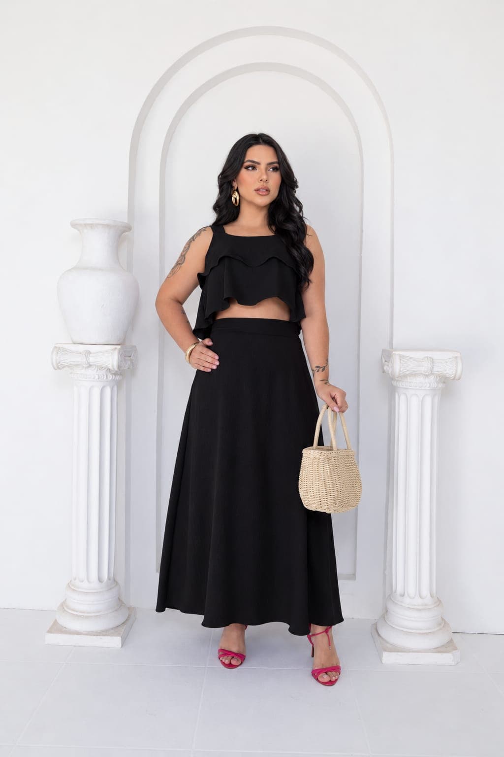 Conjunto Lora — PRETO - GG