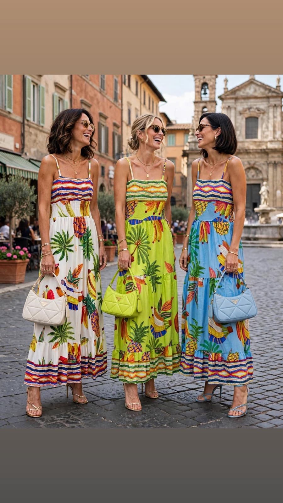 Vestido Longo Três Marias Tropical — default
